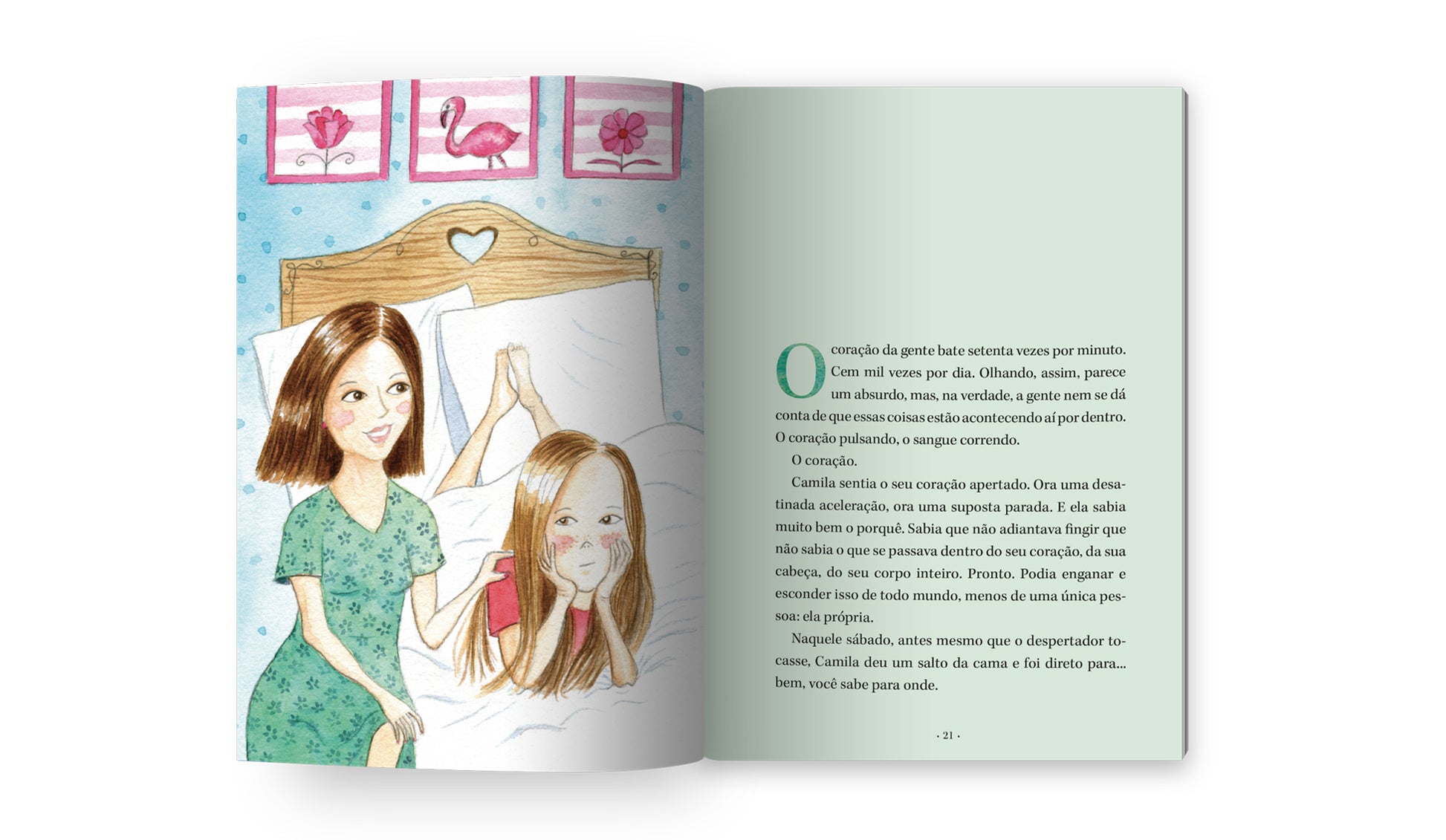 Camila e o espelho - Solisluna Editora