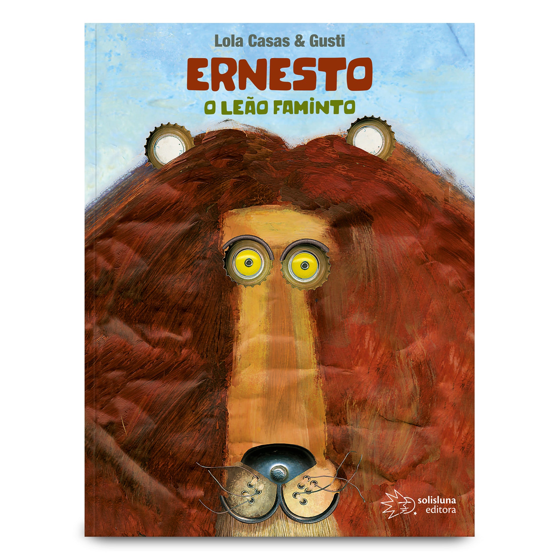 Ernesto, o leão faminto - livro infantil de Gusti
