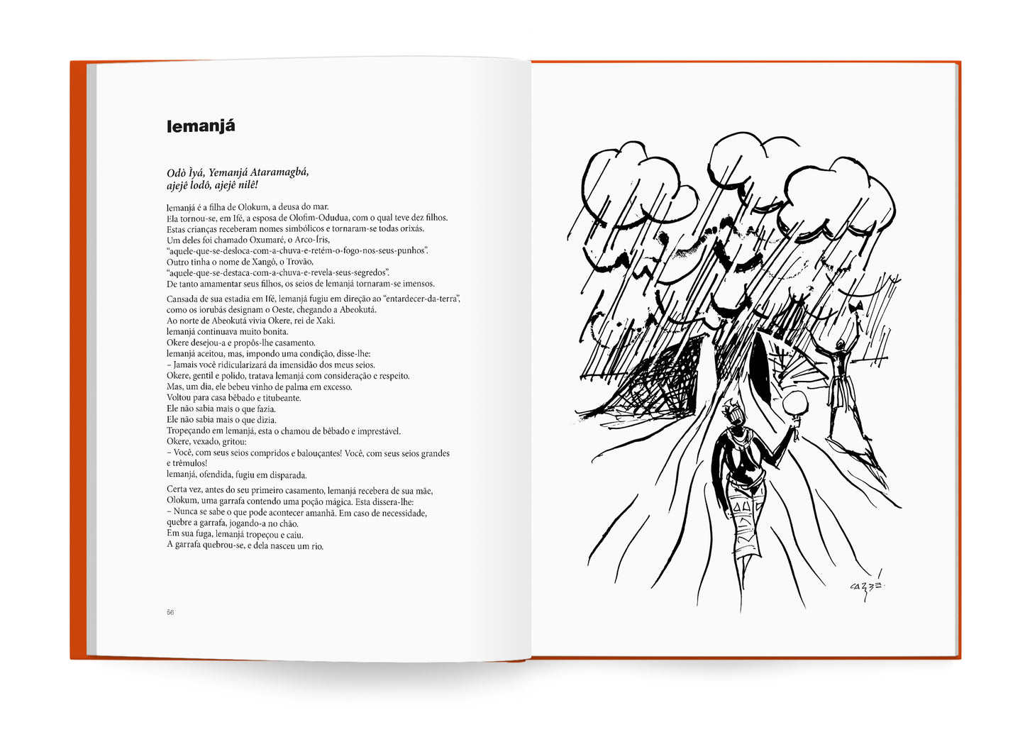 livro lendas africanas dos orixás de Pierre Verger com ilustrações de Carybé. Nova edição.